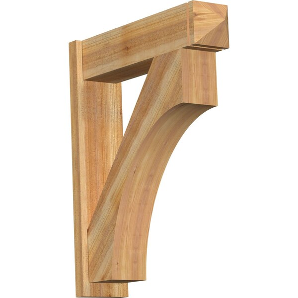 Ekena Millwork Westlake Arts & Crafts Rough Sawn Outlooker, Western Red Cedar, 8"W x 32"D x 38"H OUT08X32X38WTL03RWR - main